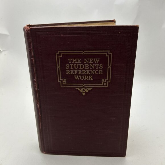 The New Students Reference Work Vol V Sheep-Zyg Ee Compton & Company 1920 vintag